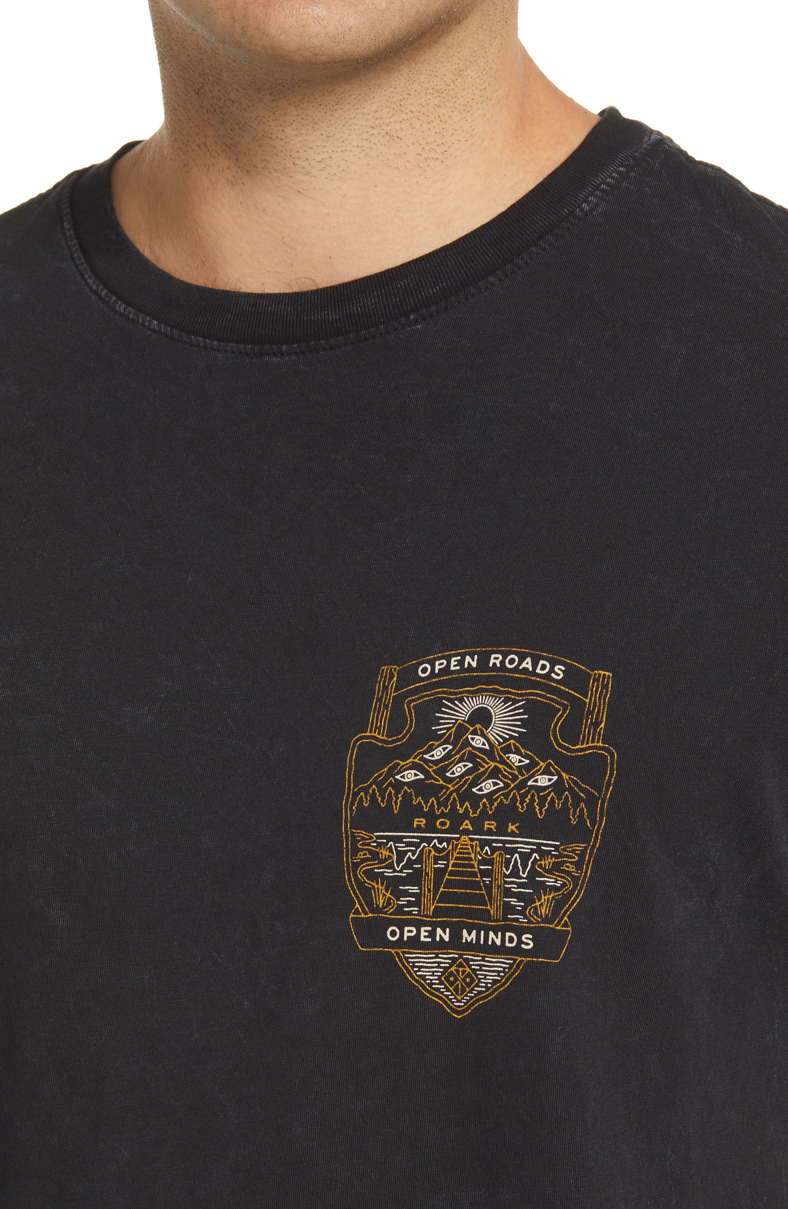 Roark Open Roads Open Minds Tee Men's Roark Open Roads Open Minds Tee Men's